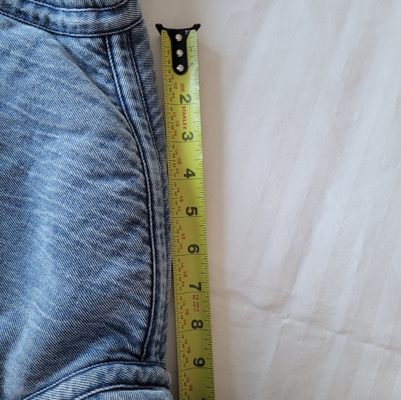 Zara Denim Jacket with Cream Sherpa Collar - Picture 9 of 14